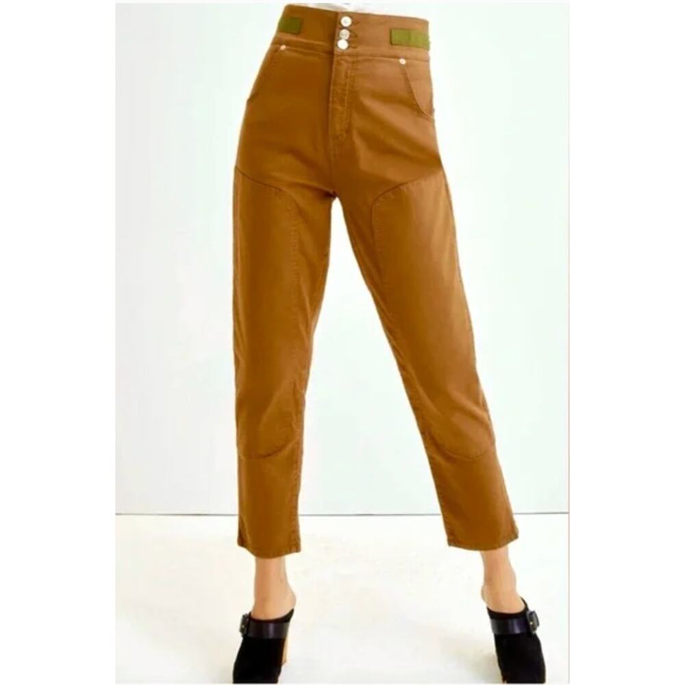 Veronica Beard Kane High Rise Tapered Pants